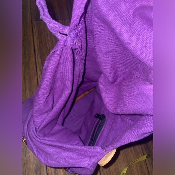 Handmade 🇮🇳 Purple hobo bag bohemian purse elephant bag embroidered bag - Picture 10 of 12